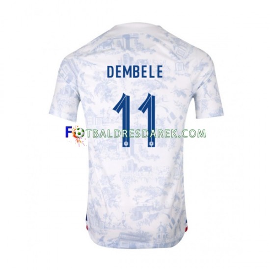 Francie Dembele 11 Dres Venkovní MS ve fotbale 2022 Krátký rukáv ,Muže