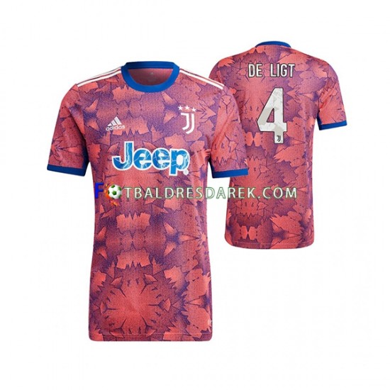 Juventus Matthijs de Ligt 4 Dres Alternativní 2022-2023 Krátký rukáv ,Muže