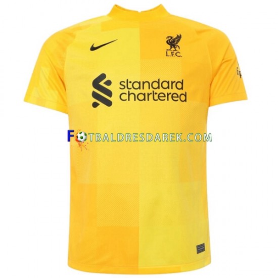 Liverpool Brankářské Dres Venkovní 2021-2022 Krátký rukáv ,Muže
