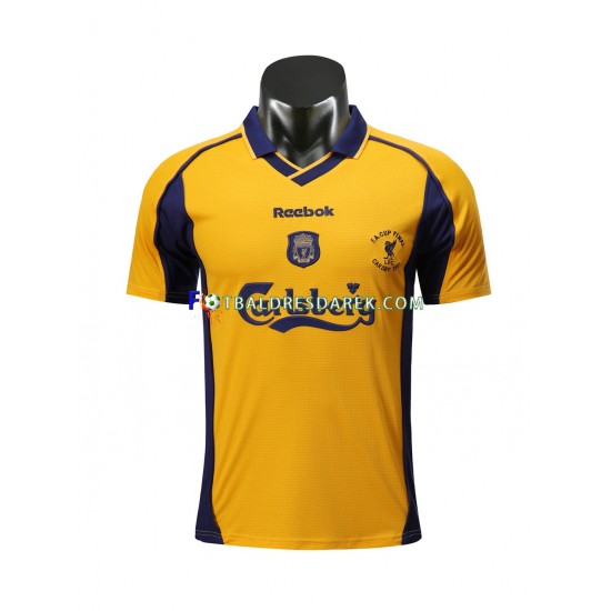 Liverpool 2000-2001 Dres Retro Venkovní Krátký rukáv ,Muže