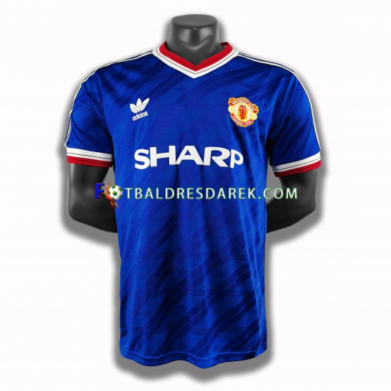 Manchester United 1986 Dres Retro Alternativní Krátký rukáv ,Muže