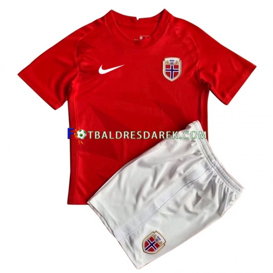 Norsko Dres Domácí 2022 Krátký rukáv ,Dětské