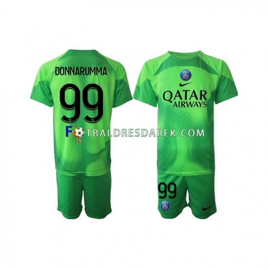 Paris Saint-Germain Brankářské Donnarumma 99 Dres Domácí 2022-2023 Krátký rukáv ,Dětské
