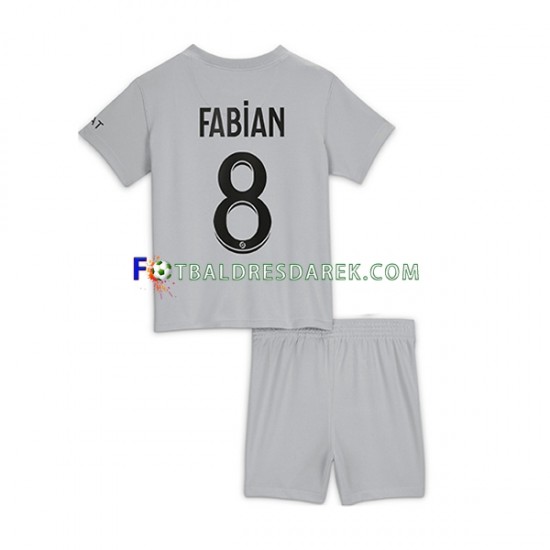 Paris Saint-Germain Fabian 8 Dres Venkovní 2022-2023 Krátký rukáv ,Dětské