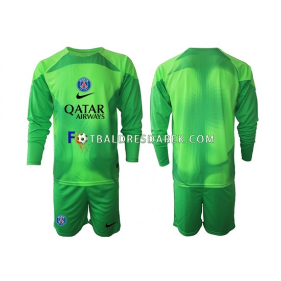 Paris Saint-Germain Brankářské Dres Domácí 2022-2023 Dlouhý rukáv ,Dětské