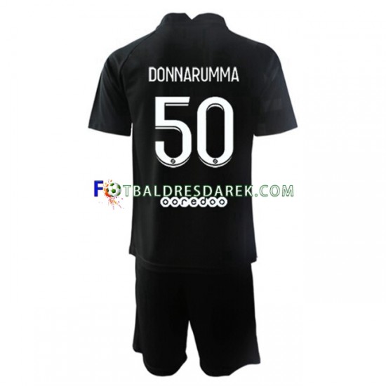 Paris Saint-Germain Brankářské Gianluigi Donnarumma 50 Dres Venkovní 2021-2022 Krátký rukáv ,Dětské