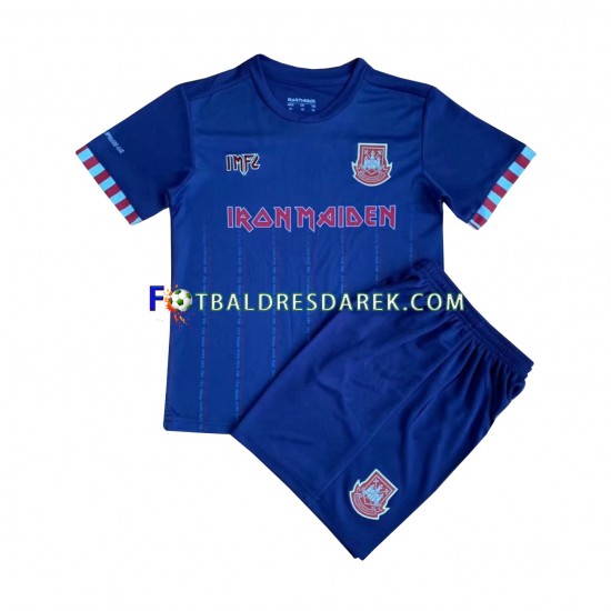 West Ham United Iron Maiden Dres Venkovní Krátký rukáv ,Dětské