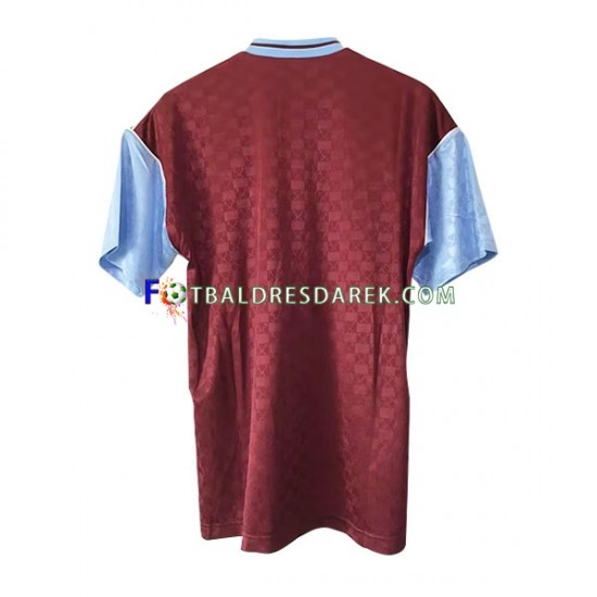 West Ham United Dres Retro Domácí 1989-1990 Krátký rukáv ,Muže