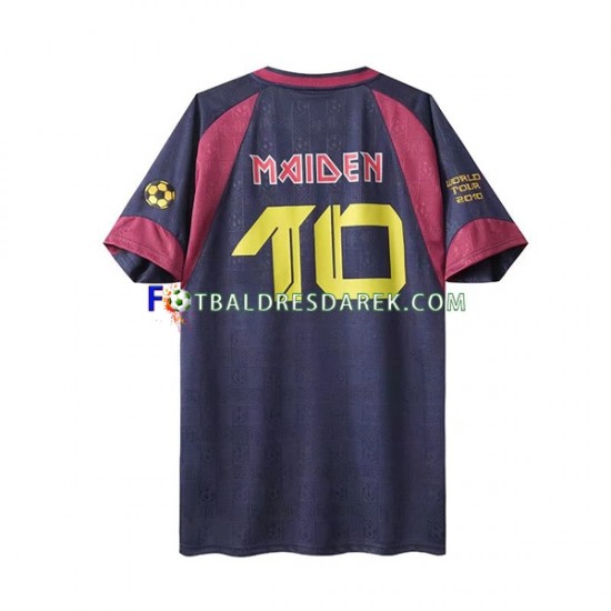 West Ham United Iron Maiden Dres Retro Domácí 2010 Krátký rukáv ,Muže